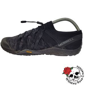 Merrell Trail Glove 4 Knit Running Barefoot Vibram Mens Shoe Size 8